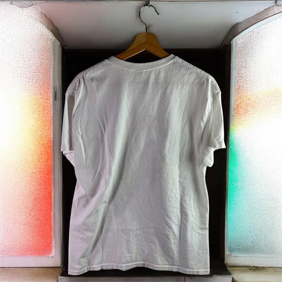 3/$20 Hello Kitty & Friends Adult Large 100% Cotton S/S T-Shirt Anime Rainbow - Picture 2 of 8